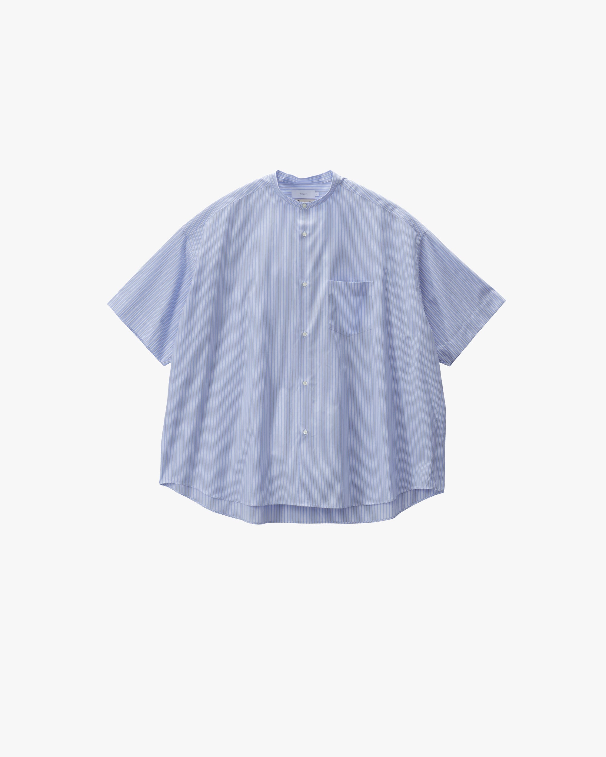 Graph paper SIDOGRAS S/Sバンドカラーシャツ Graphpaper - Sidogras L/S Oversized Band Collar Shirt