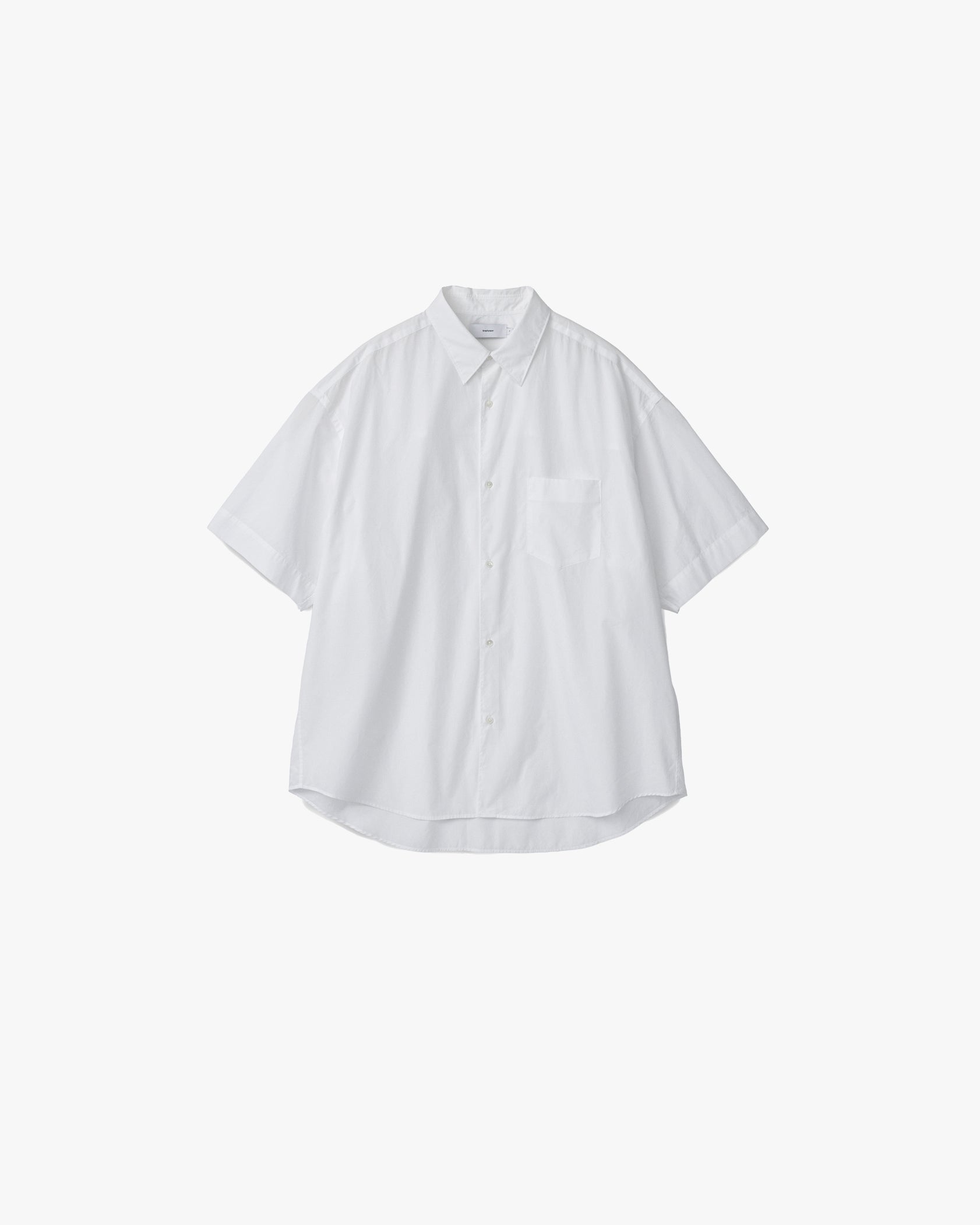 Broad S/S Oversized Regular Collar Shirt – Graphpaper
