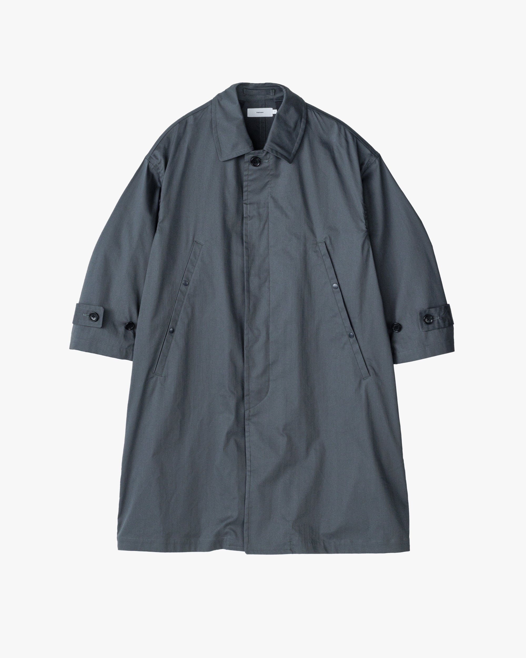 ジャケット・アウター Graphpaper Solotex Twill Oversized Coat Solotex Twill Oversized Coat – Graphpaper
