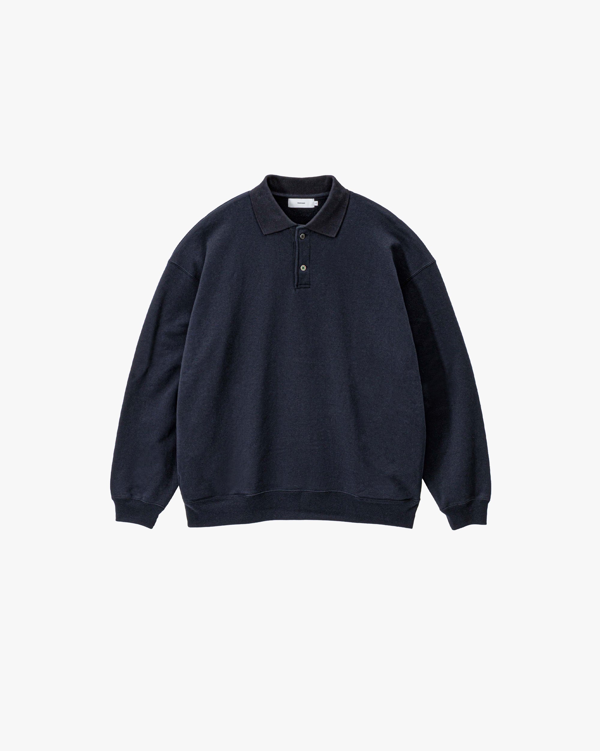 AZUMA Terry Pullover Polo Sweat – Graphpaper