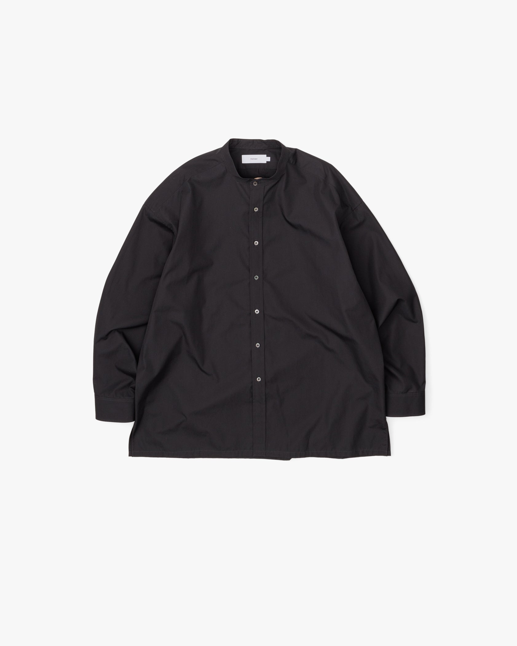 High Count Band Collar Shirt – Graphpaper
