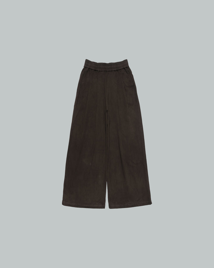 High Gauge Soft Terry  Two Tuck Wide Pants