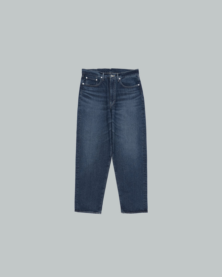 Recycled Cotton Denim Five Pocket Tapered Pants