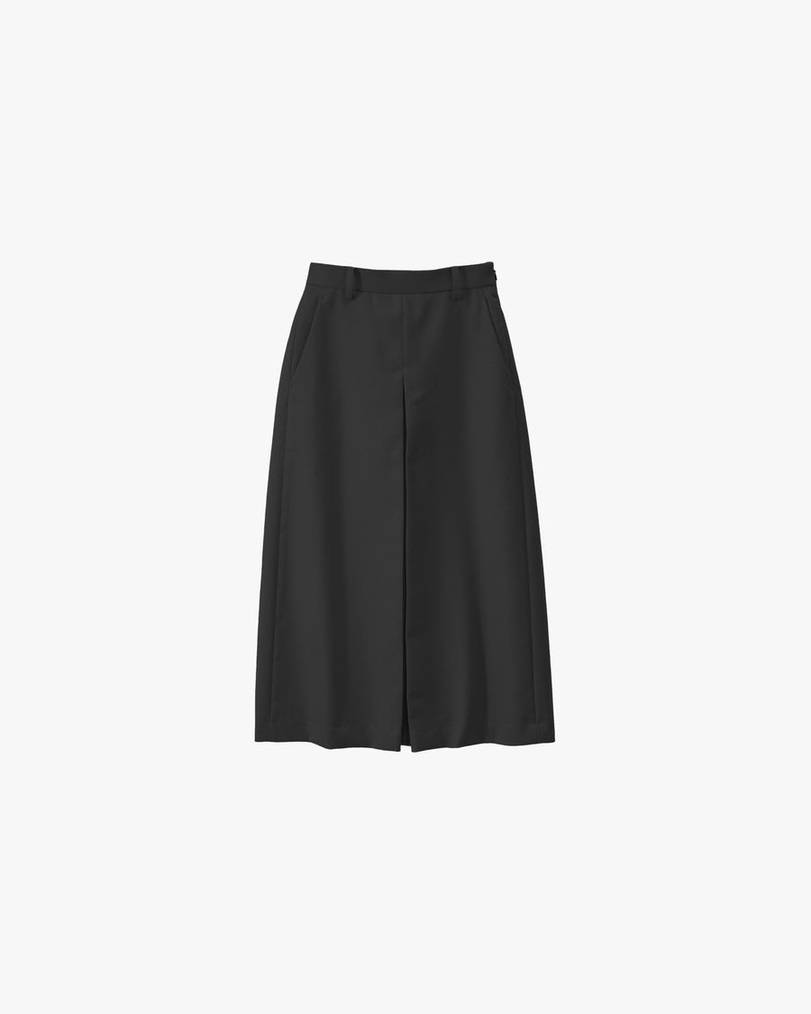 Scale Off Flannel Pleated Skirt