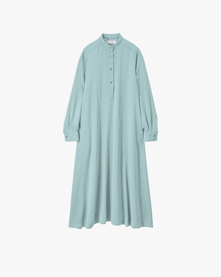 Satin Band Collar Dress