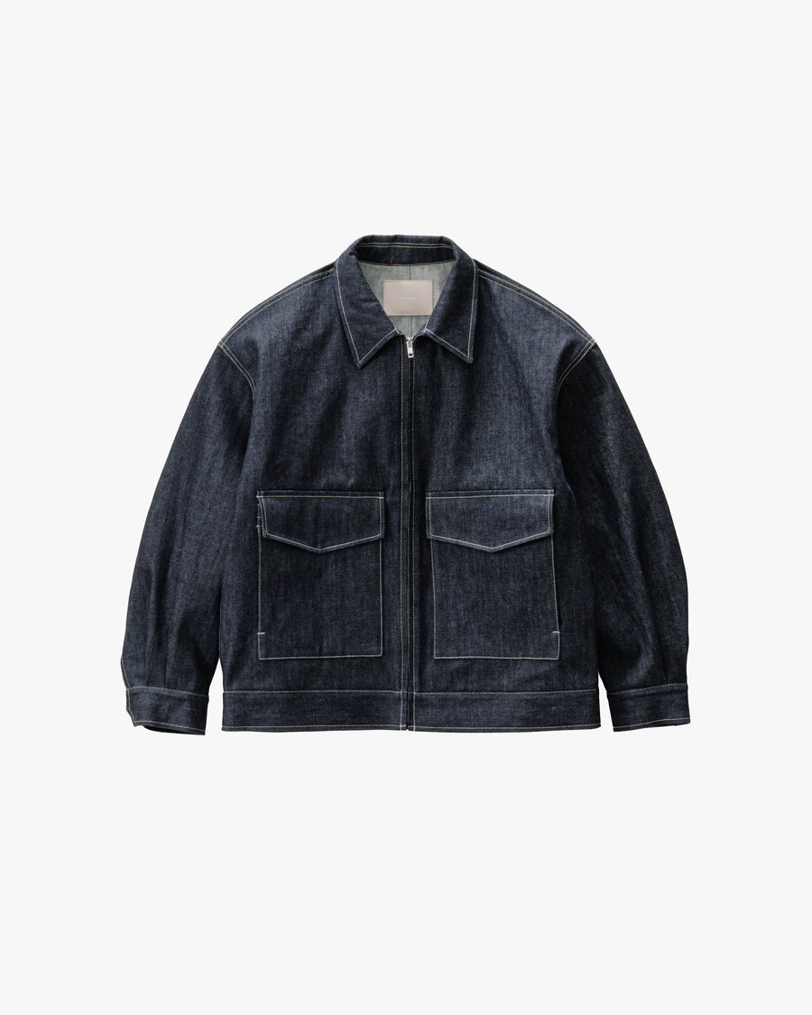 Selvage Denim Zip Jacket