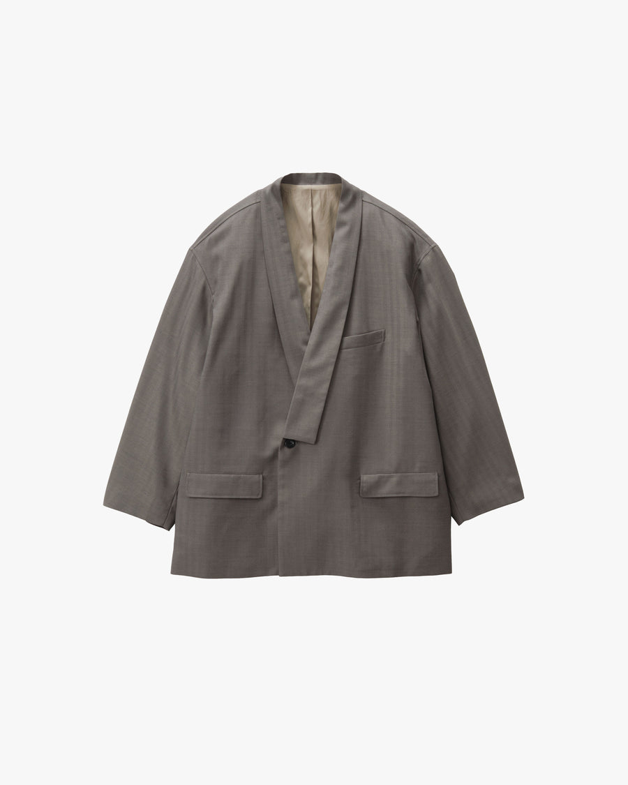 Melange Herringbone Stripe Samue Jacket