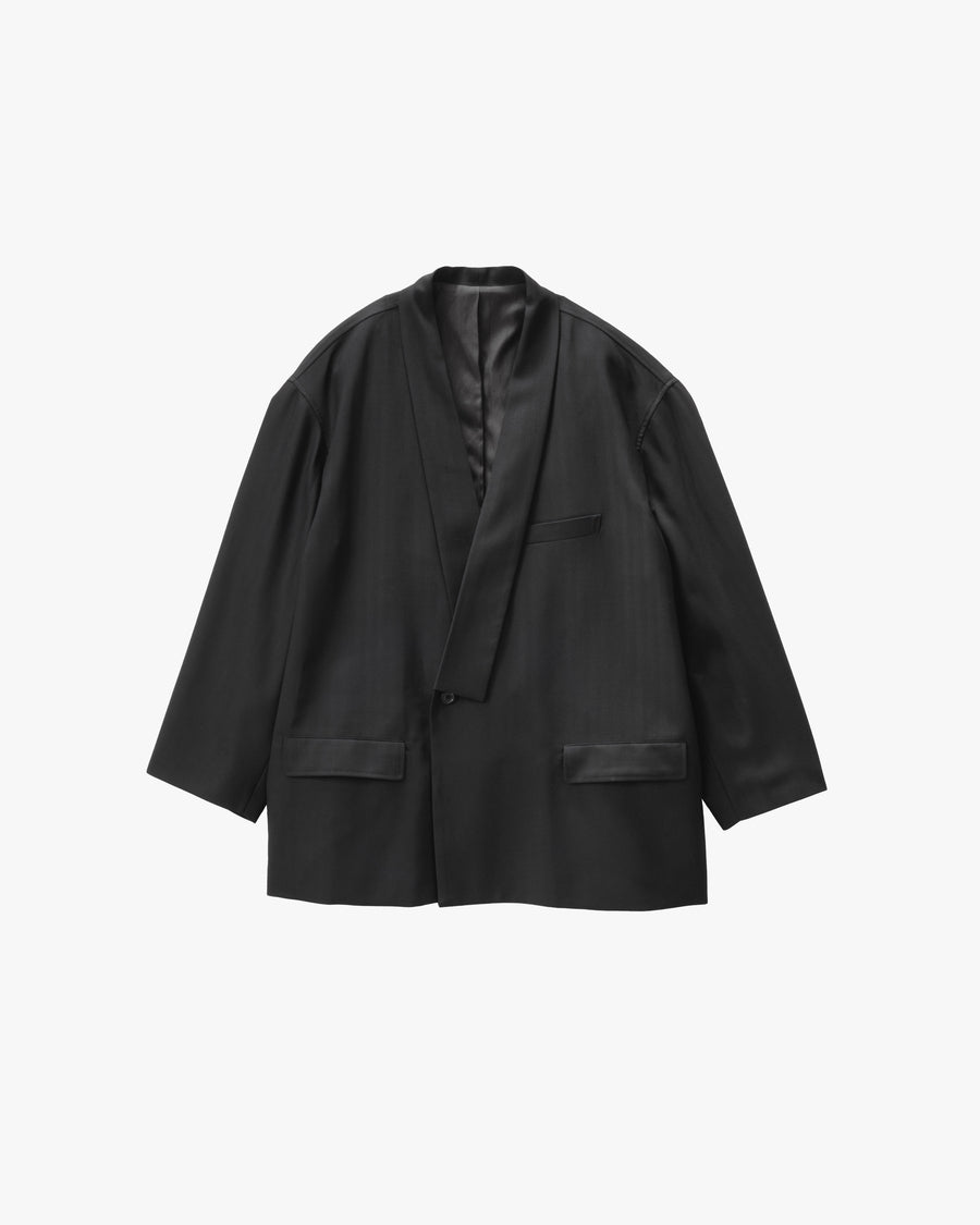 Melange Herringbone Stripe Samue Jacket