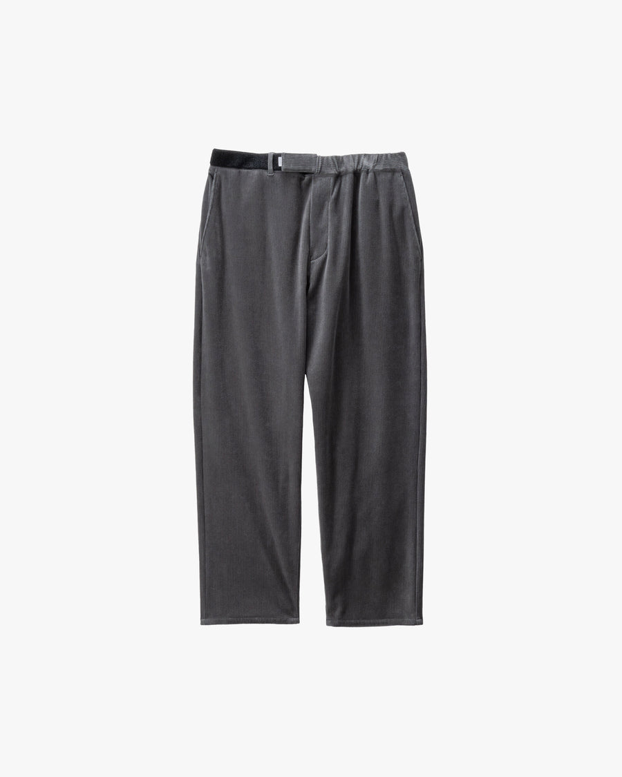 Soft Knit Corduroy Wide Tapered Chef Pants