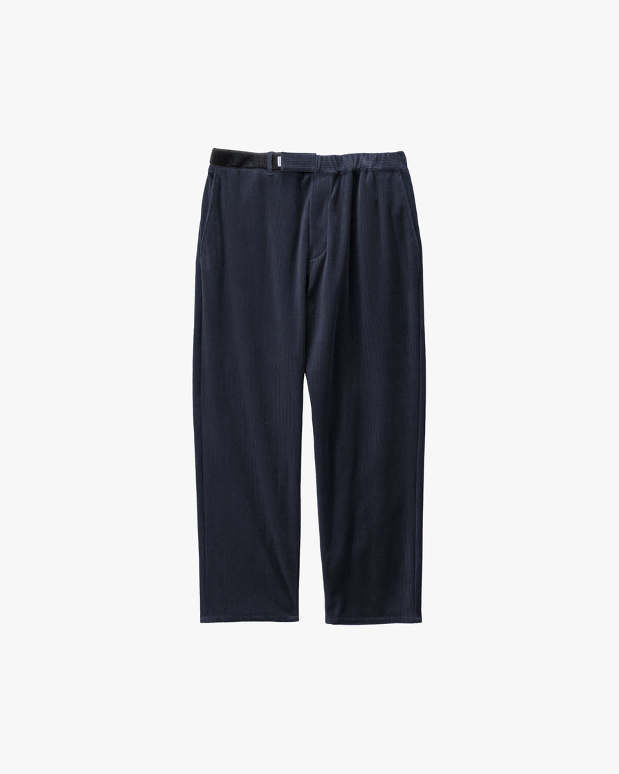 Soft Knit Corduroy Wide Tapered Chef Pants