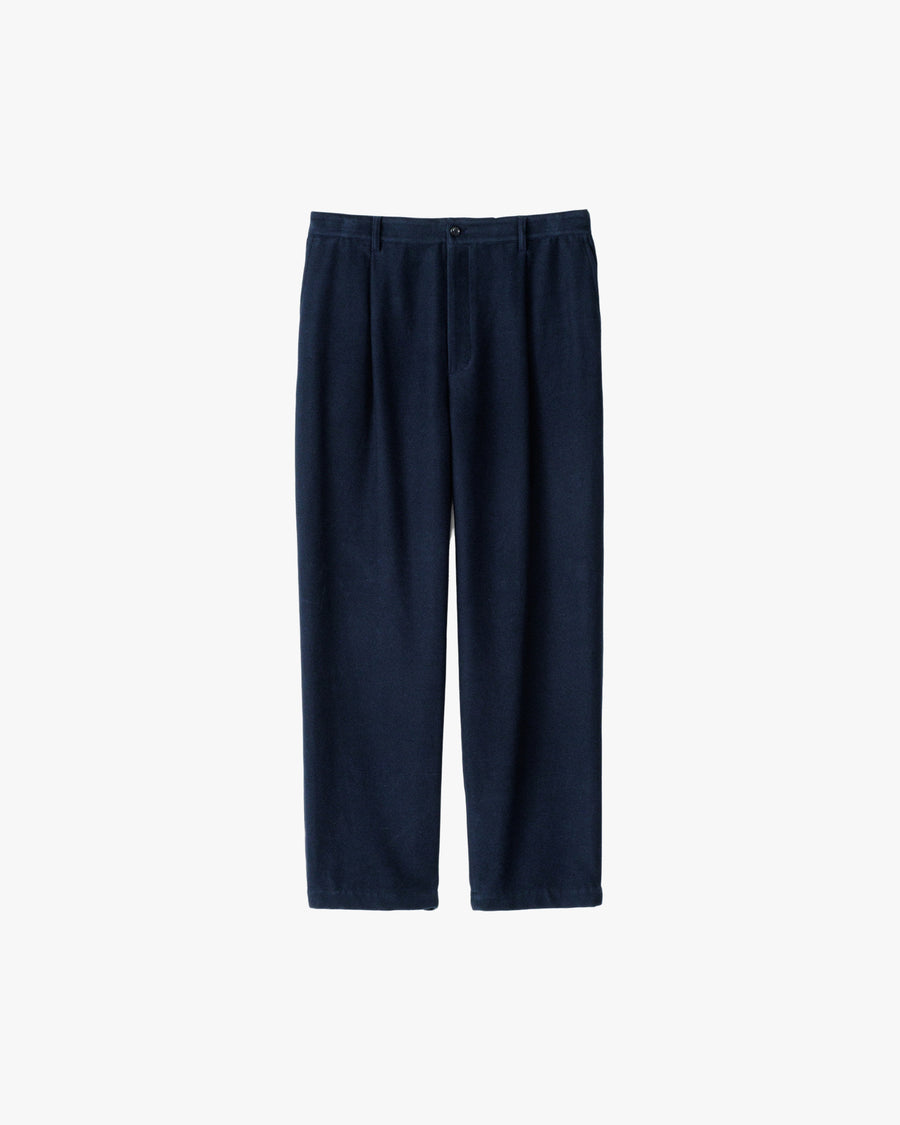 Supima Moleskin Tapered Trousers