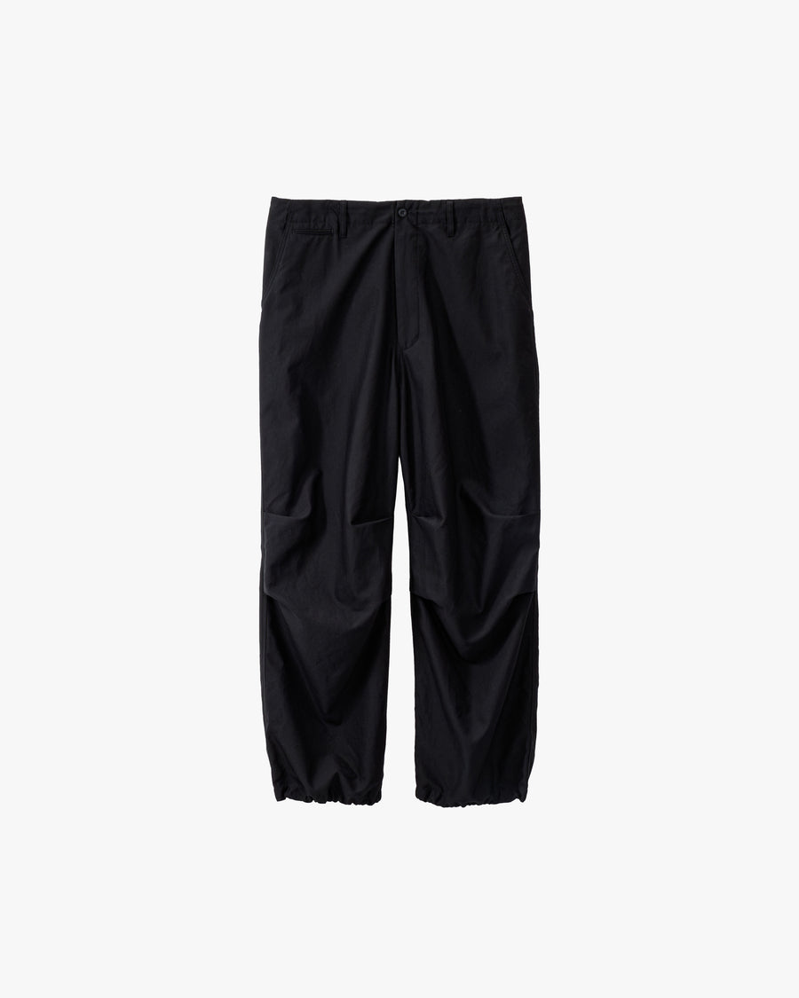 Cotton Cupro Back Satin Military Pants