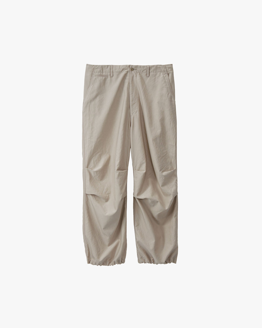 Cotton Cupro Back Satin Military Pants