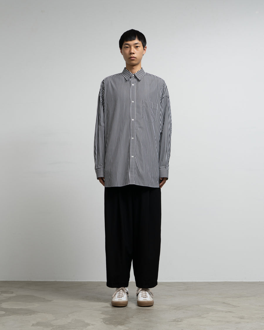 High Count Regular Collar Round Cut Oversized Shirt