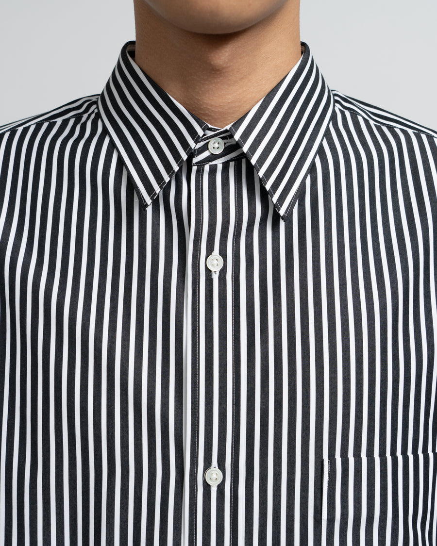 High Count Regular Collar Round Cut Oversized Shirt