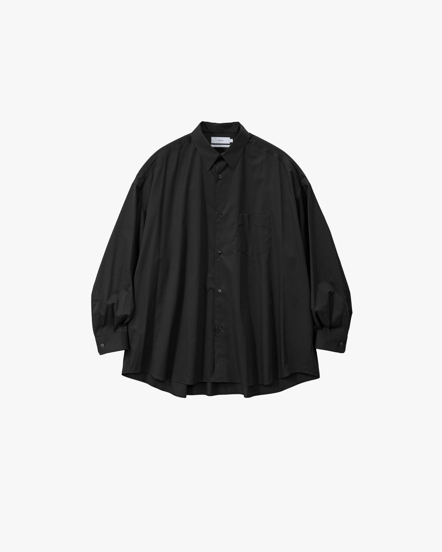 Silicon Poplin Oversized Regular Collar Shirt