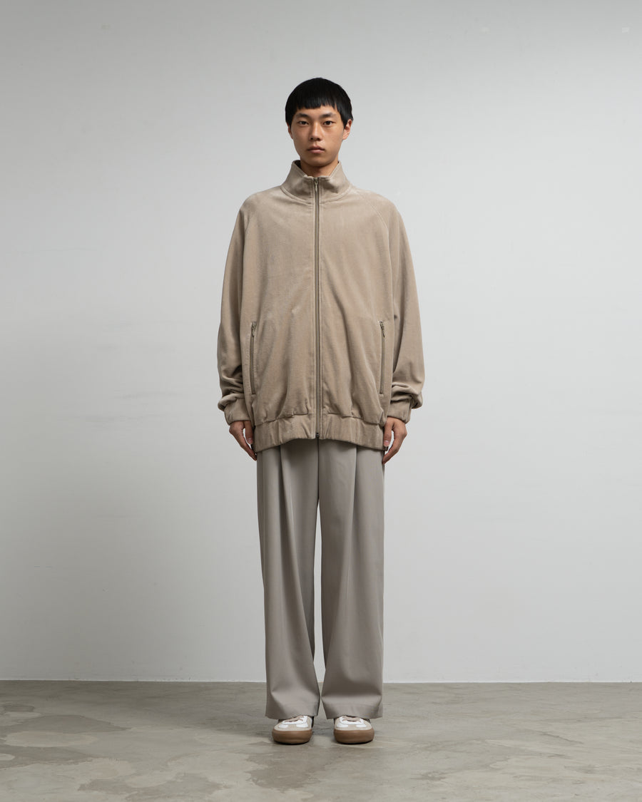 Compact Velour Track Jacket