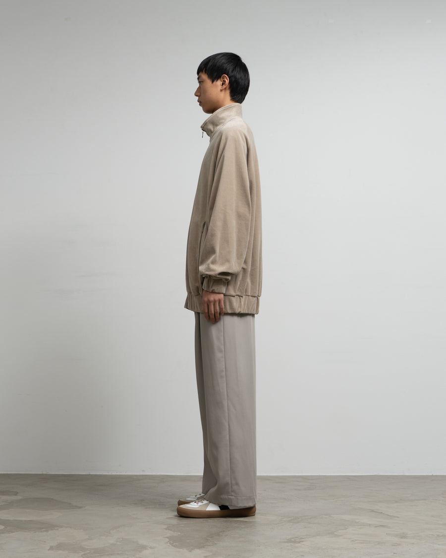Compact Velour Track Jacket