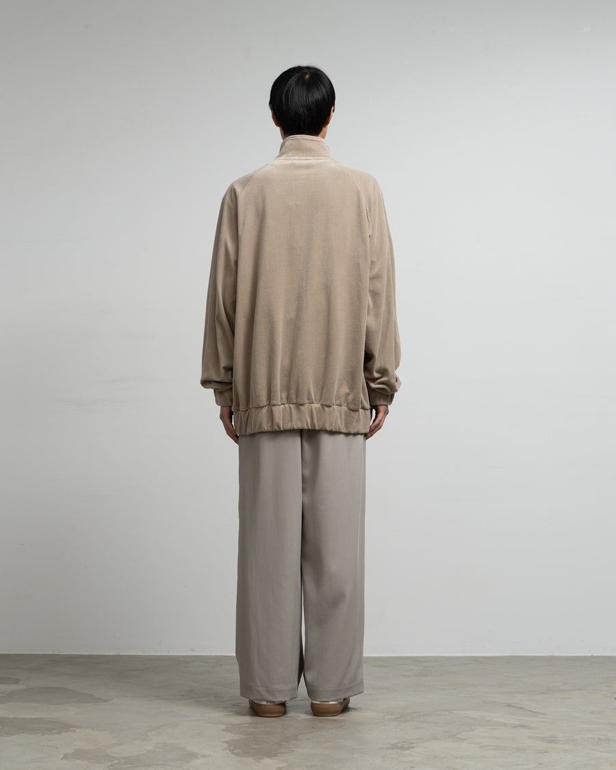 Compact Velour Track Jacket