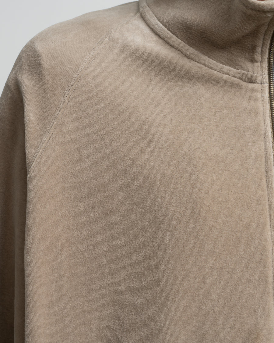 Compact Velour Track Jacket