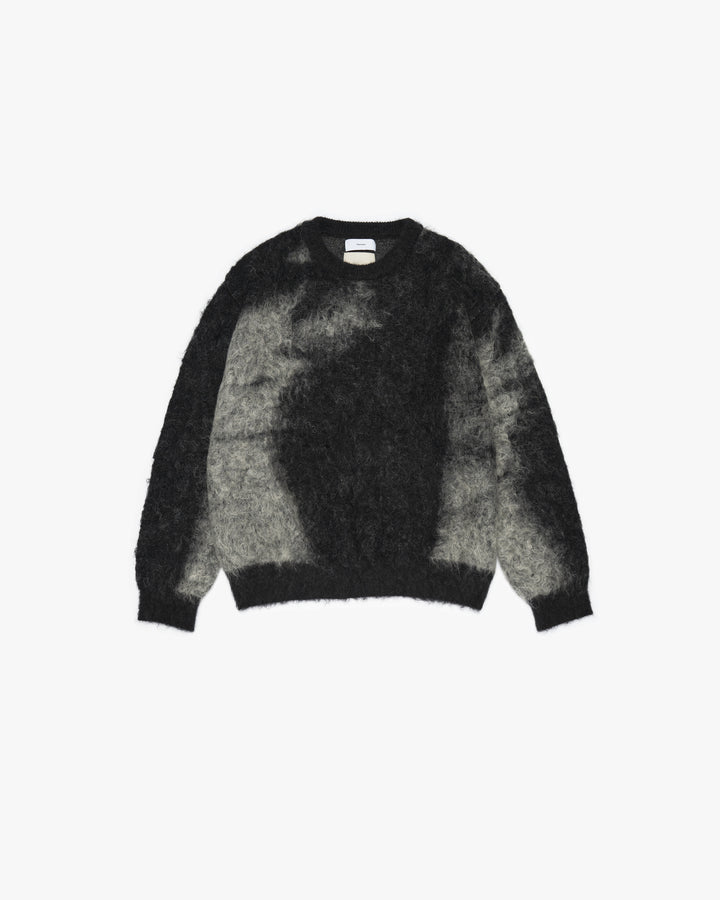 YOKE for Graphpaper ABSTRACT JACQUARD CREWNECK SWEATER