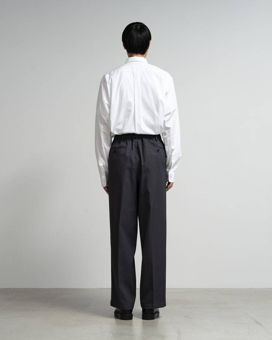 Scale Off Wool Wide Slacks