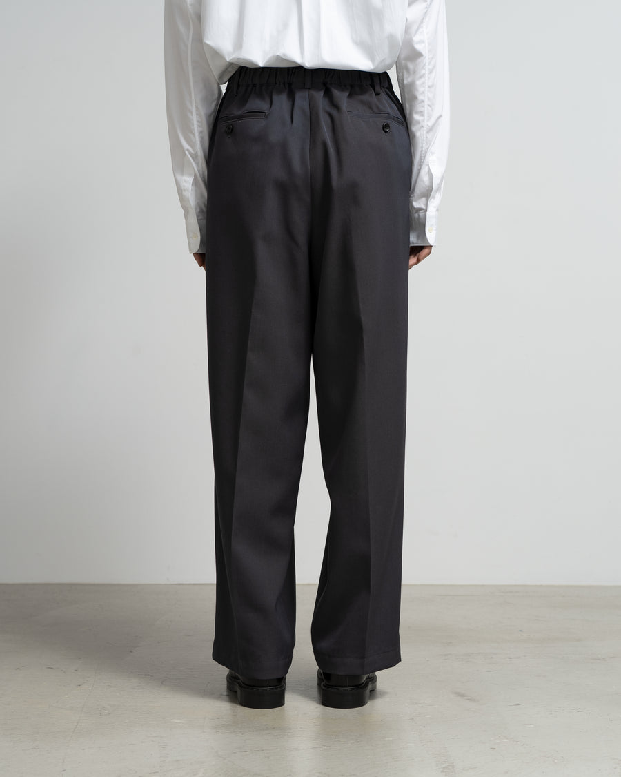 Scale Off Wool Wide Slacks