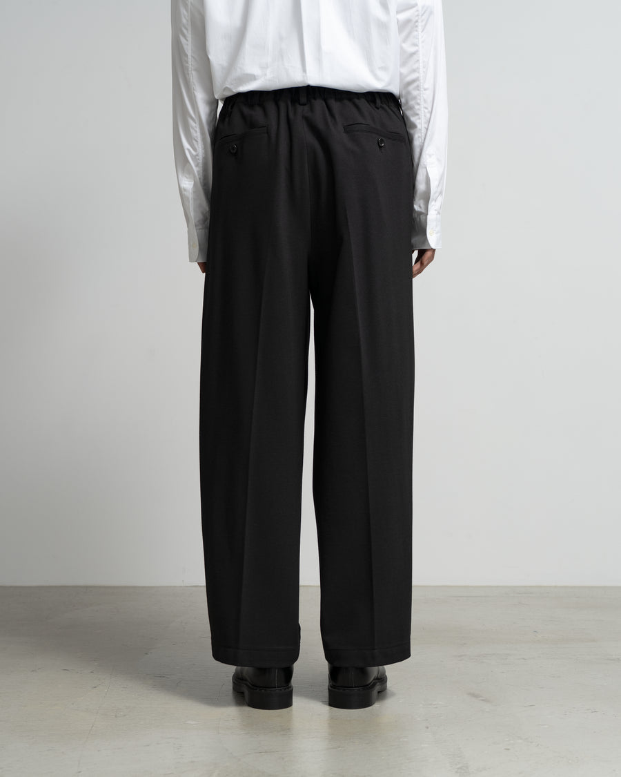 SIDOGRAS Melange Ponte Wide Slacks