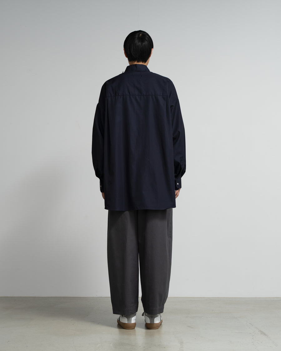 CF.GP Oversized Regular Collar Shirt