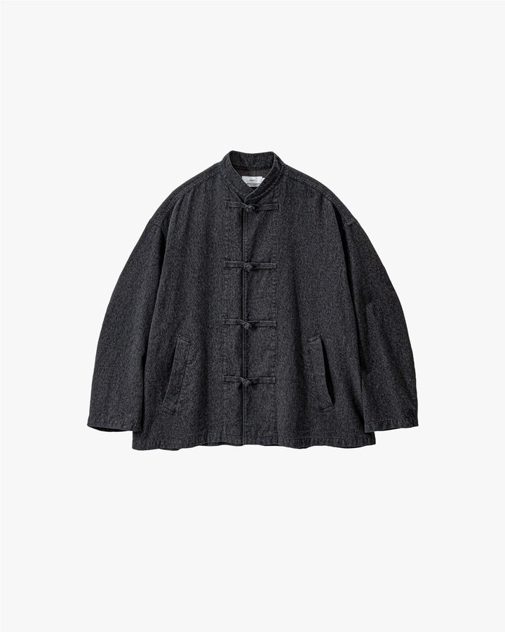 Sulfur Dyed Gabardine Kung-Fu Jacket