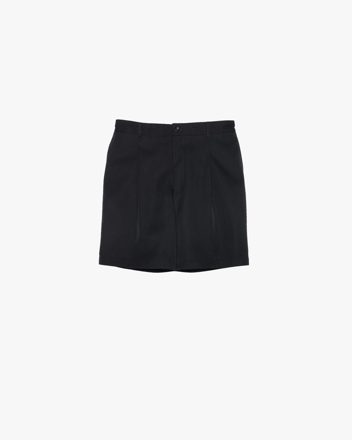 Scale Off Wool Wide Shorts