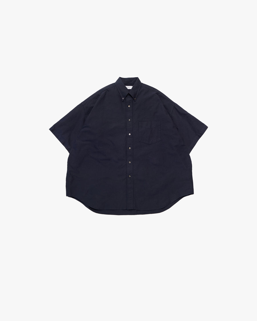 トップス SALE!! [Graphpaper]Broad Oversized Shirt Oxford S/S Oversized B.D Shirt – Graphpaper