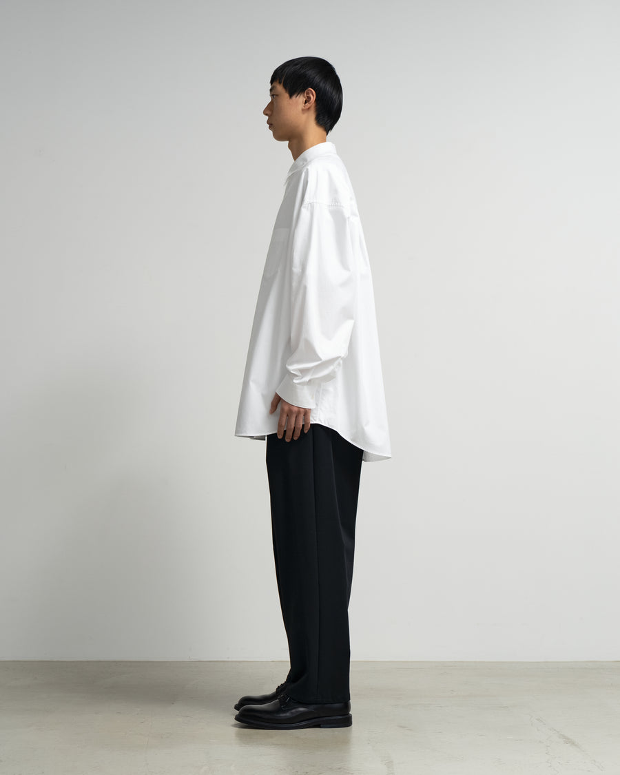 High Count Regular Collar Round Cut Oversized Shirt