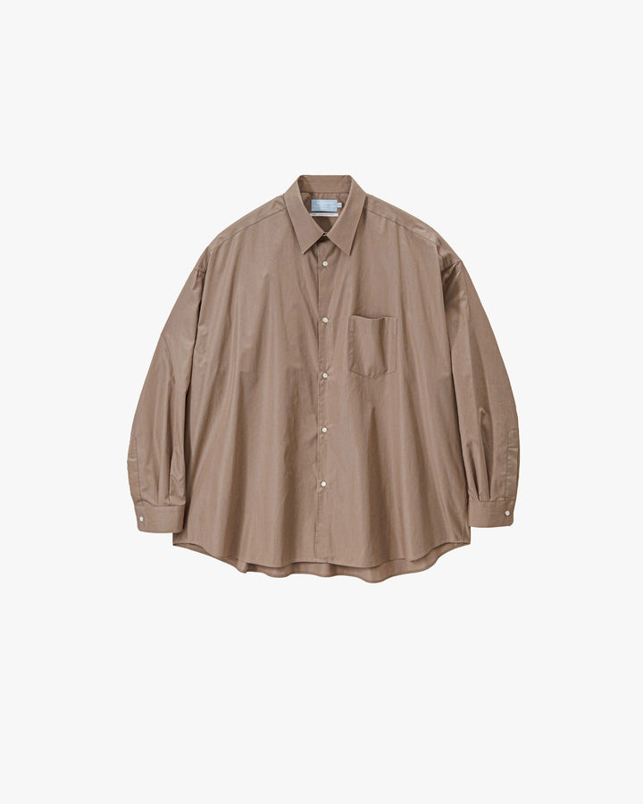 ALUMO for Graphpaper L/S Oversized Regular Collar Shirt