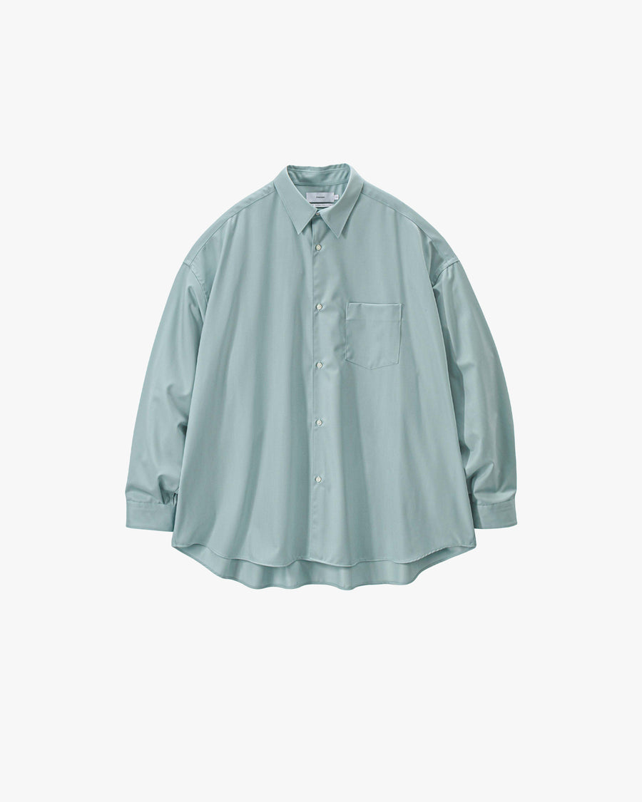 Extra Fine Wool L/S Oversized Regular Collar Shirt – Graphpaper