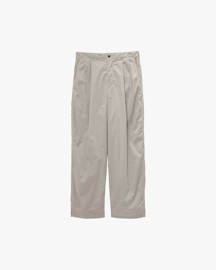 Garment Dyed Typewriter Oversized Slacks