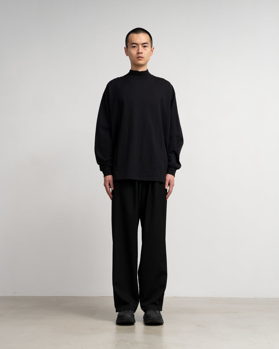 L/S Mock Neck Tee