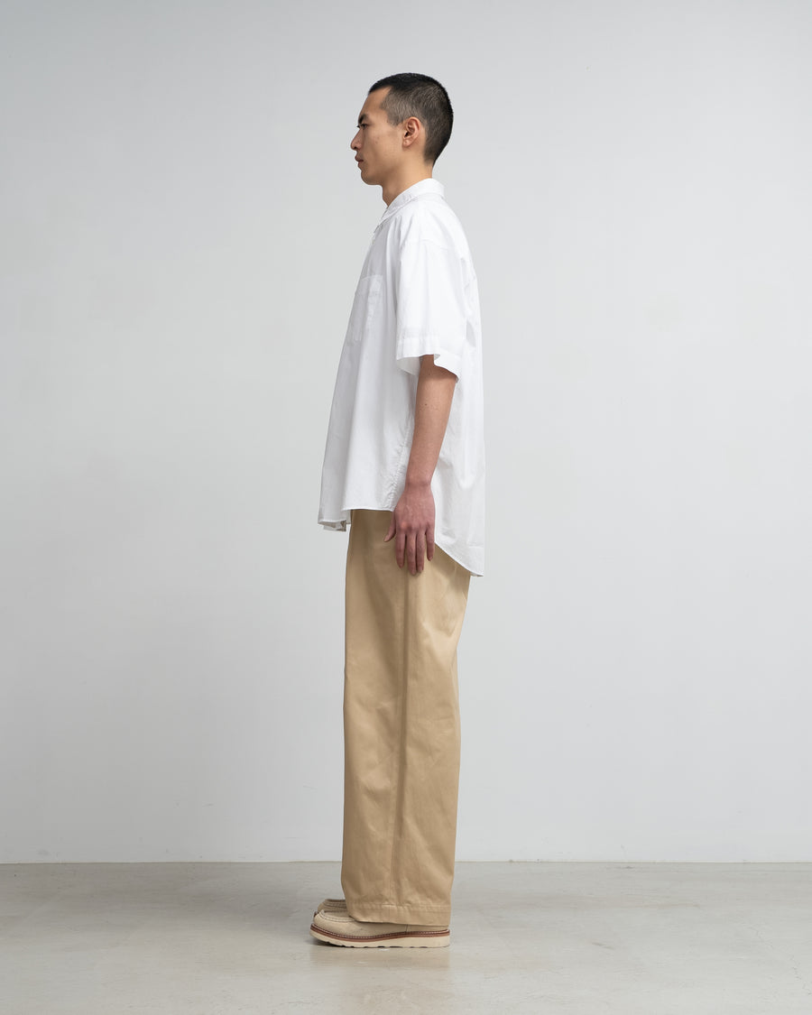 Broad S/S Oversized Regular Collar Shirt