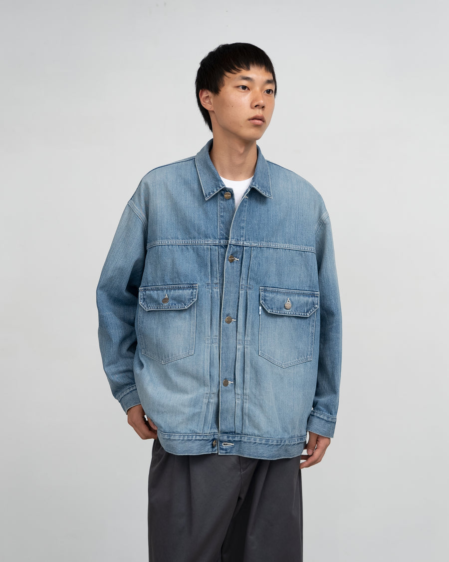 Selvage Denim Jacket -LIGHT FADE-