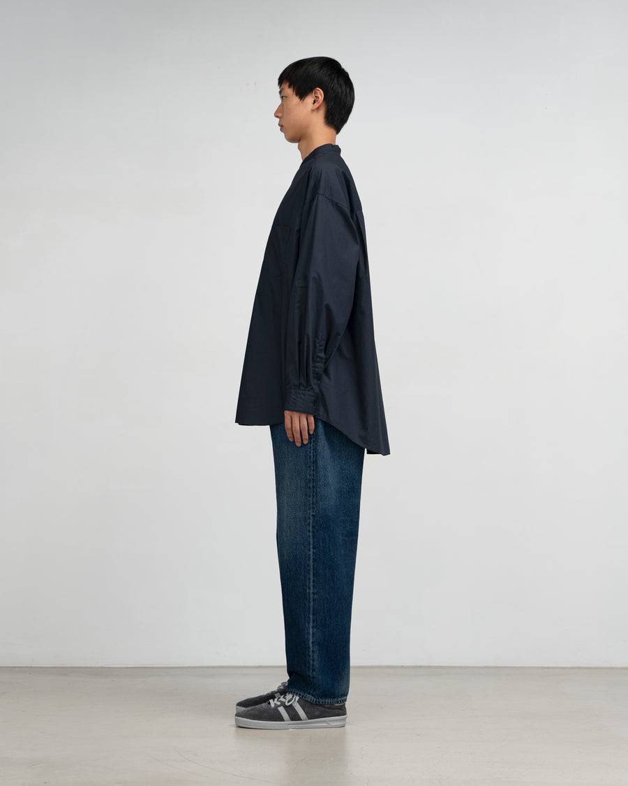 Selvage Denim Five Pocket Tapered Pants -DARK FADE-