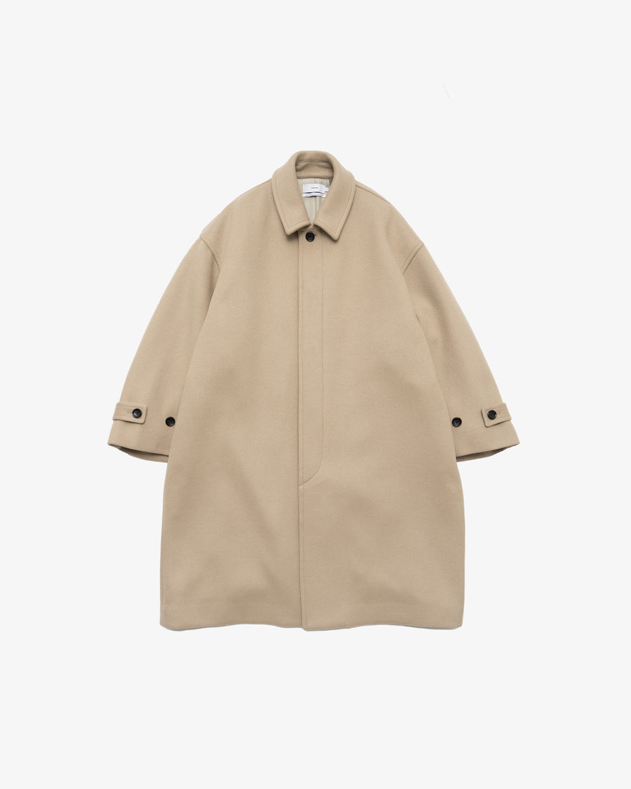 Light Melton Oversized Coat
