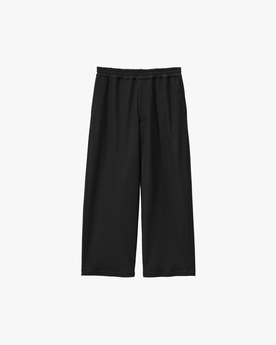 Wool Smooth Flannel Easy Wide Pants