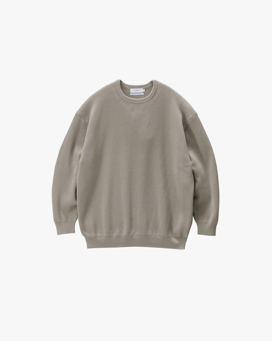 High Density Crew Neck Knit