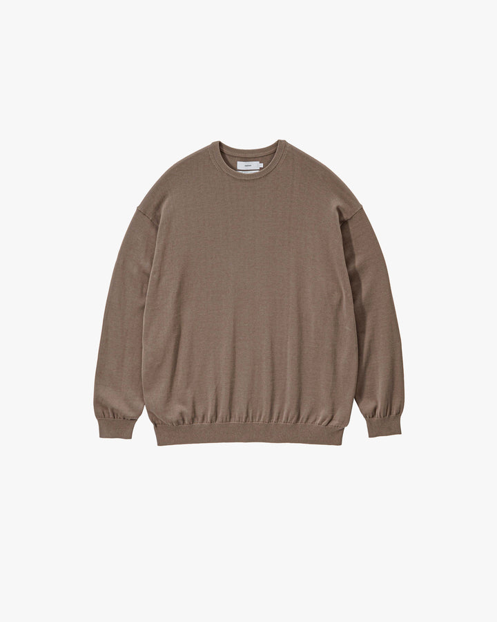 Suvin High Gauge L/S Crew Neck Knit