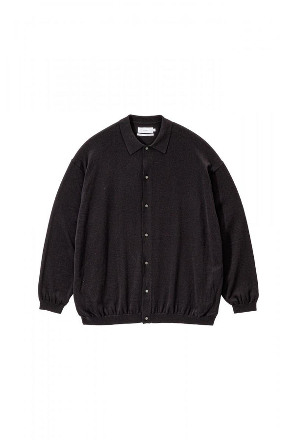 Suvin High Gauge Knit Oversized L/S Shirts