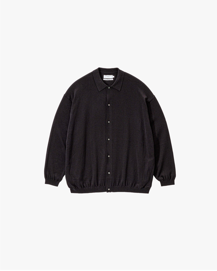 Suvin High Gauge Knit Oversized L/S Shirts