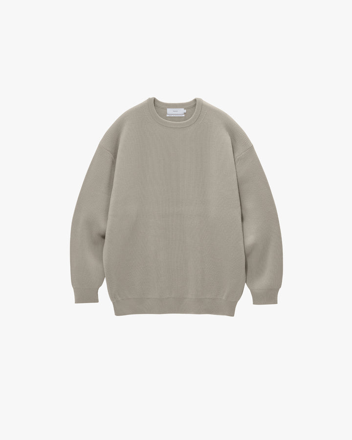 High Density Crew Neck Knit