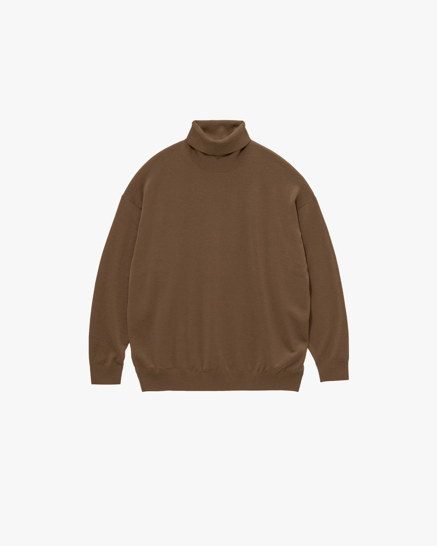 High Gauge L/S Oversized High Neck Knit – Graphpaper
