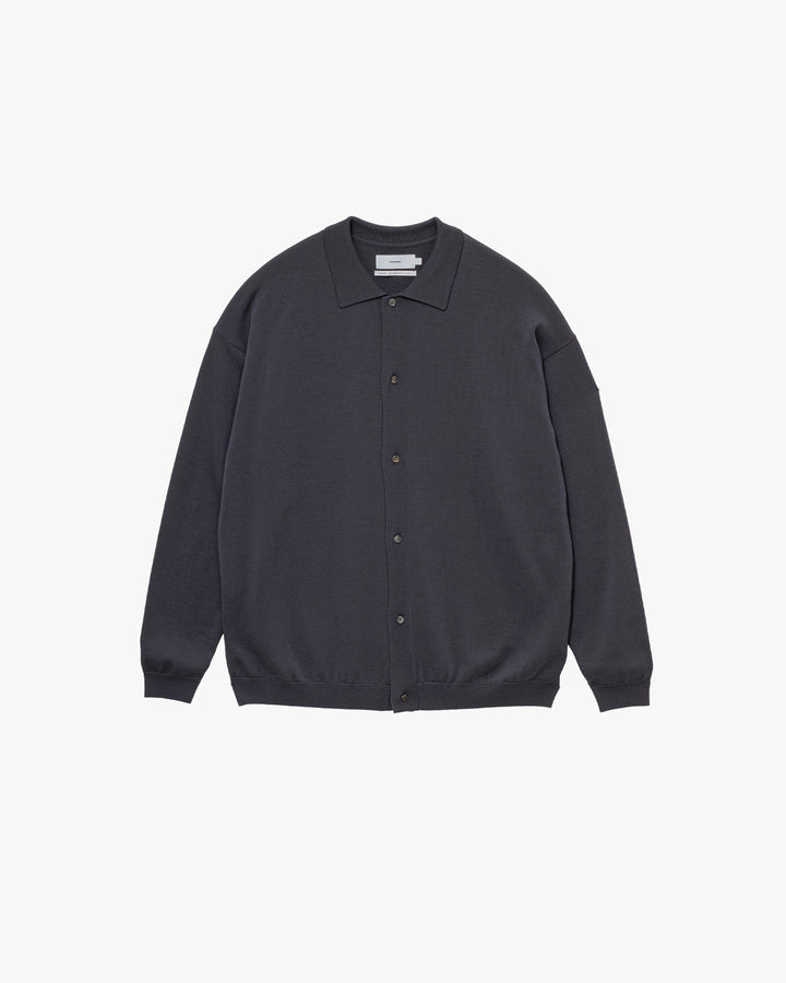 High Gauge Oversized L/S Knit Shirts
