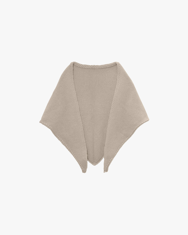 Soft Wool Triangle Stole